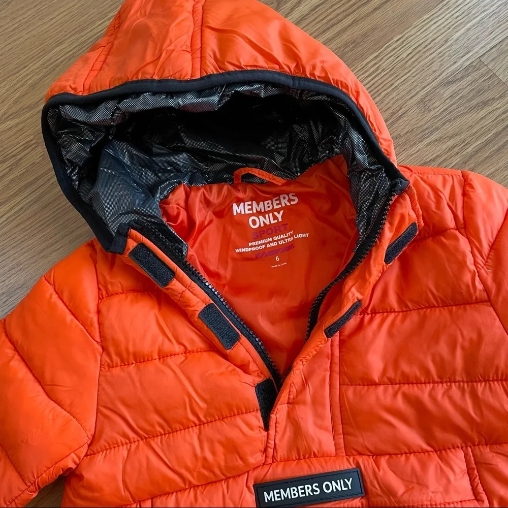 🆕 MEMBERS ONLY SPORT 🧡Kids Down Puffer Jacket